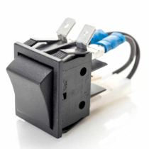 On/Off/On Polvändade Knapp